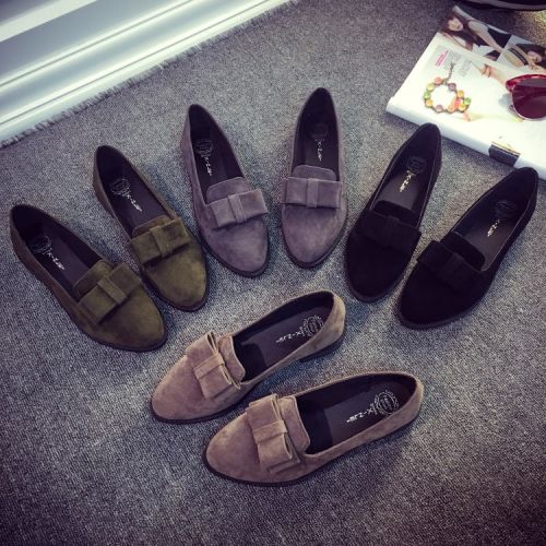 Chaussures de printemps femme en Xi Shi Cashmere pointu arc - semelle plastique Ref 998822