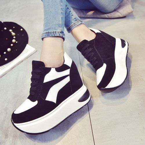 Chaussures de printemps femme en vache, Nubuck, ronde - Ref 998847