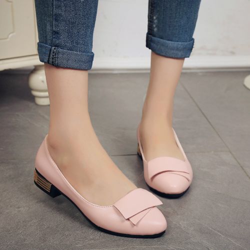 Chaussures de printemps femme en PU pointu - doux Ref 998891