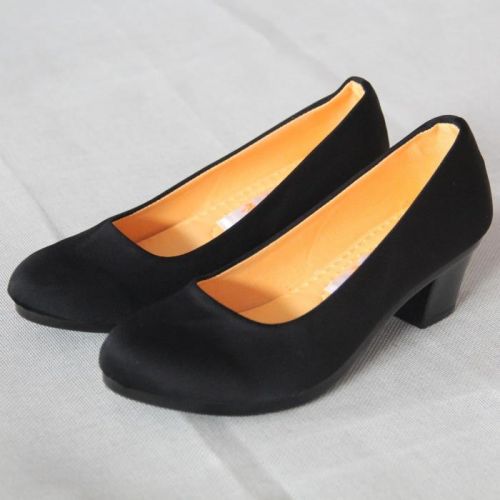 Chaussures de printemps femme en tissu ronde ouverture profonde, - Commuter semelle polyuréthane Ref 998915