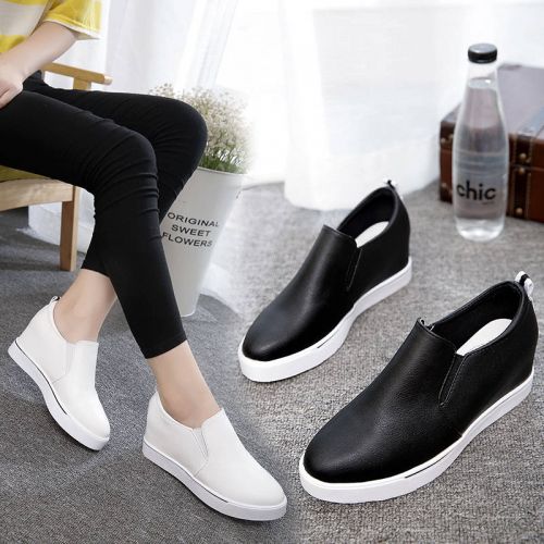 Chaussures de printemps femme en PU pointu Wedges, Génoise, étanche - semelle caoutchouc Ref 998918
