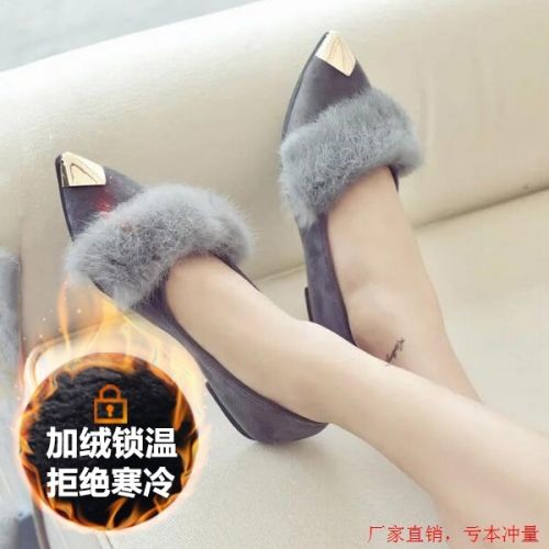 Chaussures de printemps femme en pointu - semelle caoutchouc Ref 998952