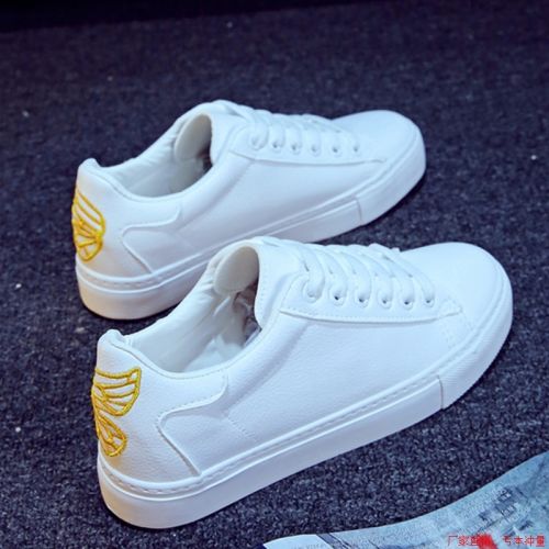 Chaussures de printemps femme en fibre Superfine ronde étanche, avec lacets, ouverture profonde, Génoise - semelle plas