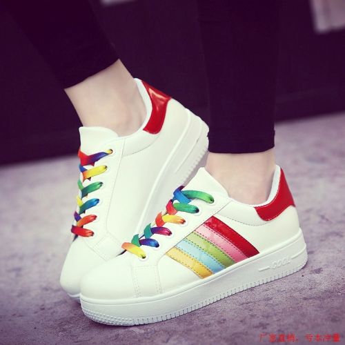 Chaussures de printemps femme en PU ronde T-strap, étanche, avec lacets, Modèles mélangées, ouverture profonde, Génoise