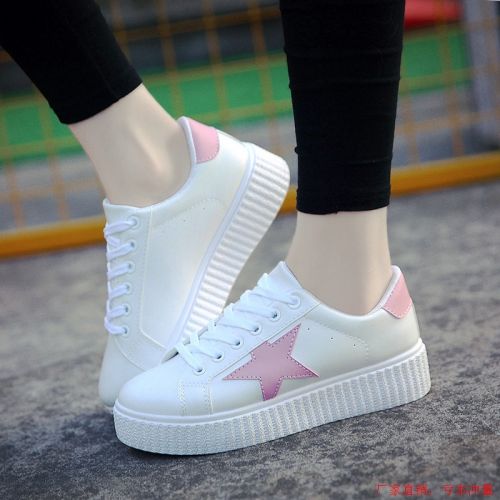 Chaussures de printemps femme en PU ronde T-strap, étanche, avec lacets, Modèles mélangées, ouverture profonde, Génoise