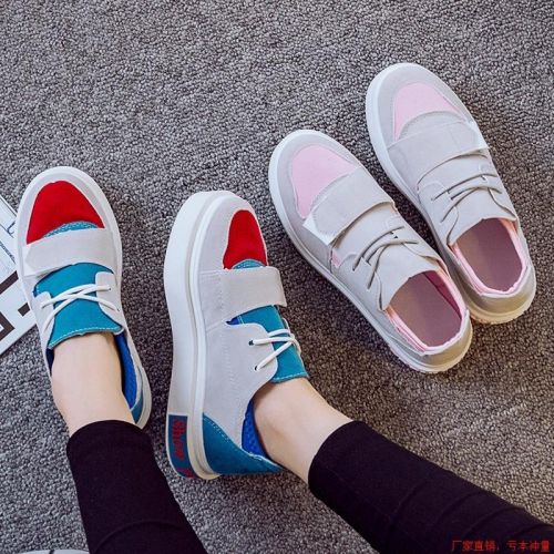Chaussures de printemps femme en vache, Nubuck, ronde étanche, avec lacets, Modèles mélangées, ouverture profonde