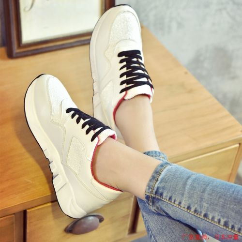 Chaussures de printemps femme en PU ronde étanche, avec lacets, ouverture profonde, Génoise - semelle plast