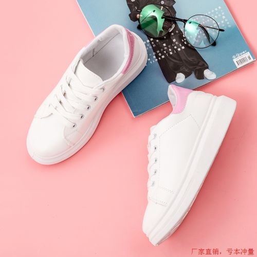 Chaussures de printemps femme en PU ronde ouverture profonde- loisir - semelle PVC Ref 999040