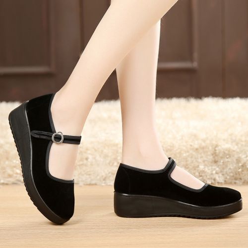 Chaussures de printemps femme en ronde ouverture profonde- Commuter - semelle plastique Ref 999114