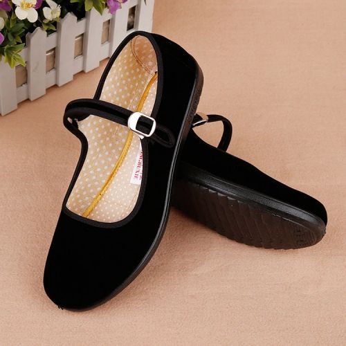 Chaussures de printemps femme en ronde T-strap, - Ref 999144