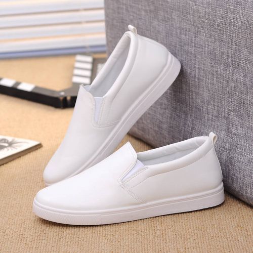 Chaussures de printemps femme en PU ronde - semelle plastique Ref 999174