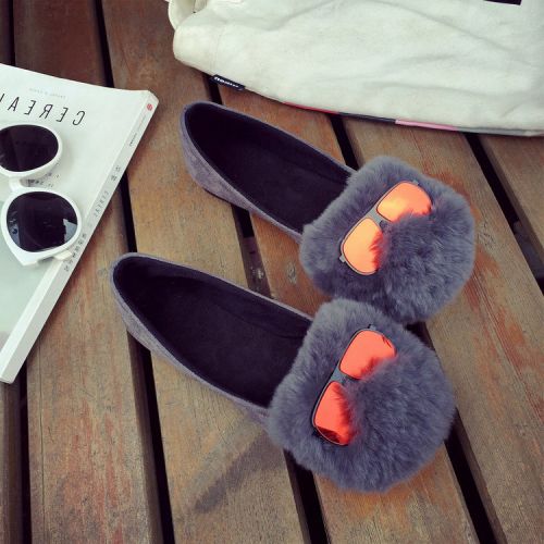 Chaussures de printemps femme en PU ronde léopard - Hip-Hop semelle caoutchouc Ref 999193