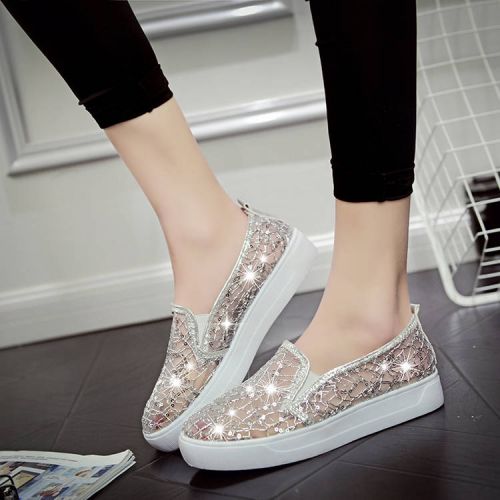 Chaussures de printemps femme en PU ronde Génoise, étanche - semelle caoutchouc Ref 999205