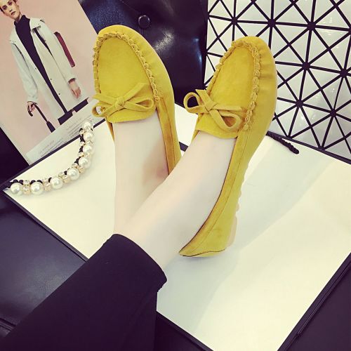 Chaussures de printemps femme en ronde ouverture profonde, arc, Style romain - semelle caoutchouc Ref 999241