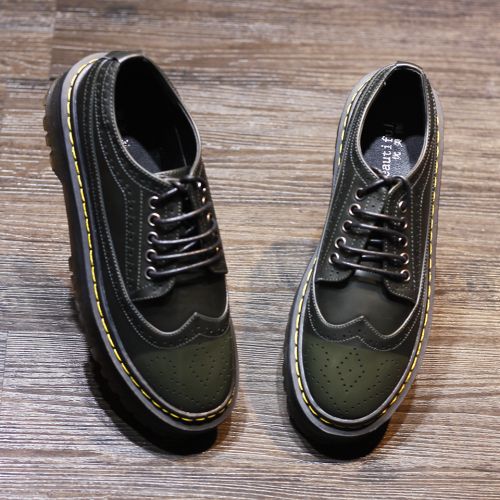 Chaussures de printemps femme en Manteau peinture ronde avec lacets, Modèles mélangées, Génoise - Retro semelle TPR t