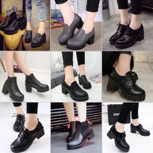 Chaussures de printemps femme en PU ronde - Ref 999259