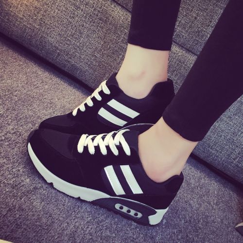Chaussures de printemps femme en tissu ronde avec lacets, houppe, étanche, engrener, T-zone cambrure - semelle caoutchouc