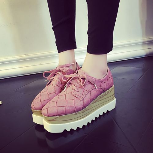 Chaussures de printemps femme en PU tête carrée - semelle caoutchouc Ref 999299