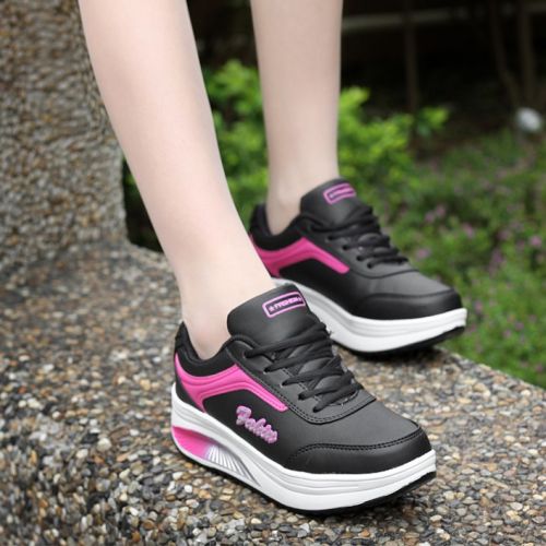 Chaussures de printemps femme en Cuir spatial ronde ouverture profonde- - semelle polyuréthane Ref 999321