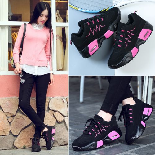 Chaussures de printemps femme en fibre Superfine ronde ouverture profonde, avec lacets, Modèles mélangées, étanche - se