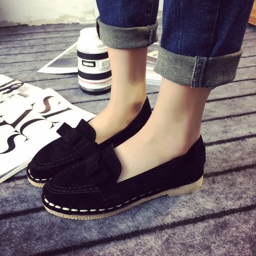 Chaussures de printemps femme en ronde ouverture profonde, arc - doux semelle mousse caoutchouc Ref 999331