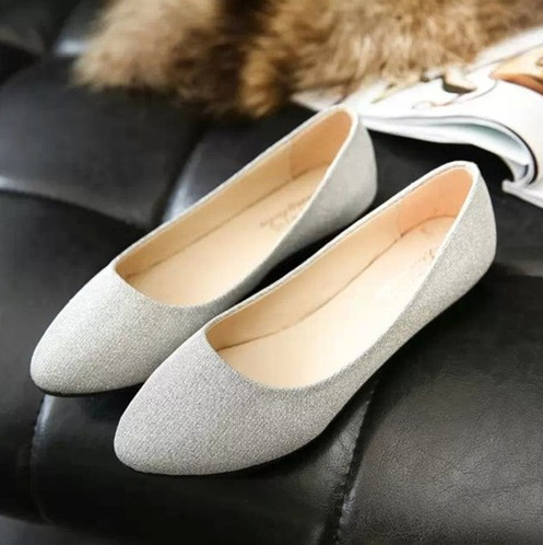Chaussures de printemps femme en PU ronde ouverture profonde- Angleterre - semelle caoutchouc Ref 999332