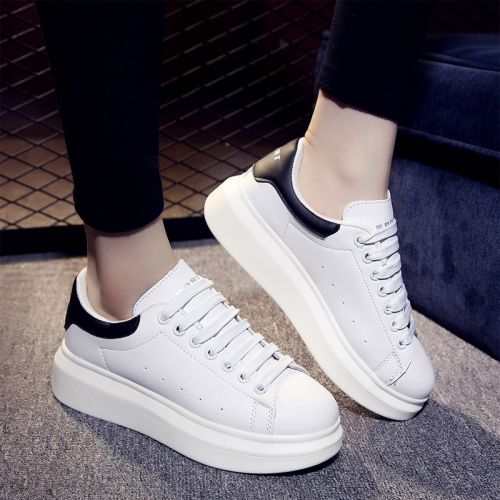 Chaussures de printemps femme en PU ronde avec lacets, Modèles mélangées - loisir semelle mousse caoutchouc Ref 9993