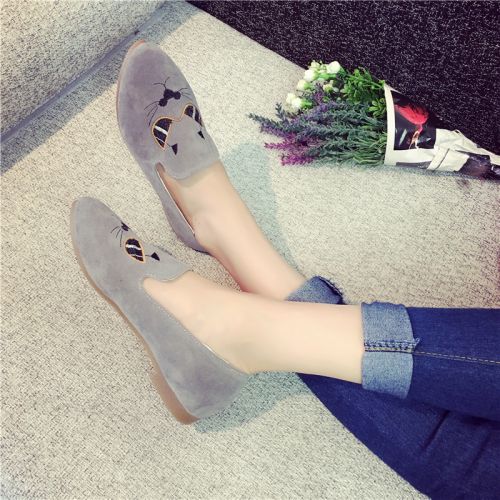 Chaussures de printemps femme en ronde - loisir semelle caoutchouc Ref 999397
