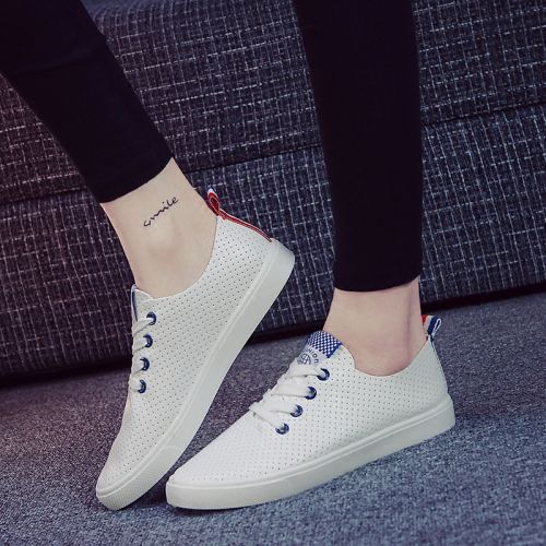 Chaussures de printemps femme en PU ronde - Ref 999413