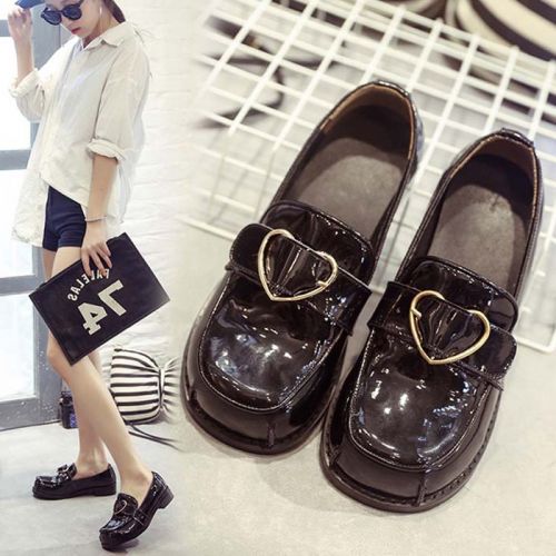 Chaussures de printemps femme en PU ronde - Ref 999423