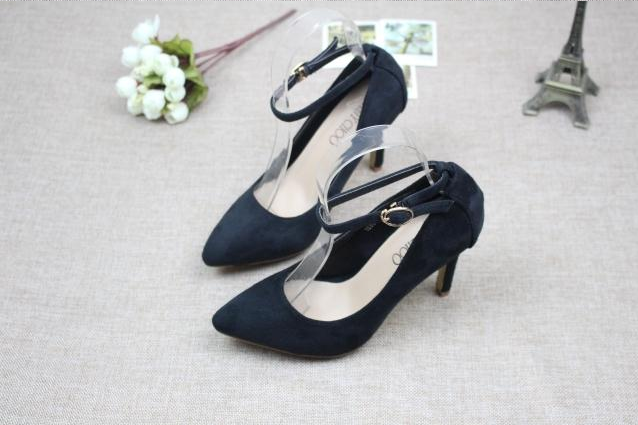Chaussures de printemps femme en pointu - Europe semelle caoutchouc Ref 999851