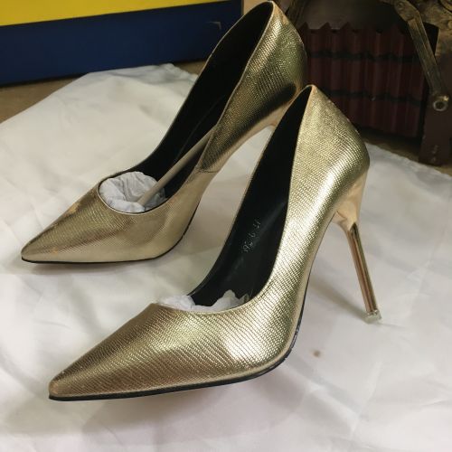 Chaussures de printemps femme en Manteau peinture pointu ouverture profonde- simple - Ref 999946