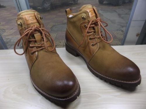 Chaussures de ski en cuir véritable QITA - Ref 1067177
