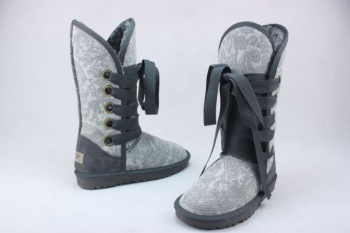 Chaussures de ski en cuir mat - Ref 1067526