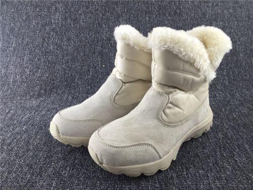 Chaussures de ski en cuir véritable - Ref 1067578