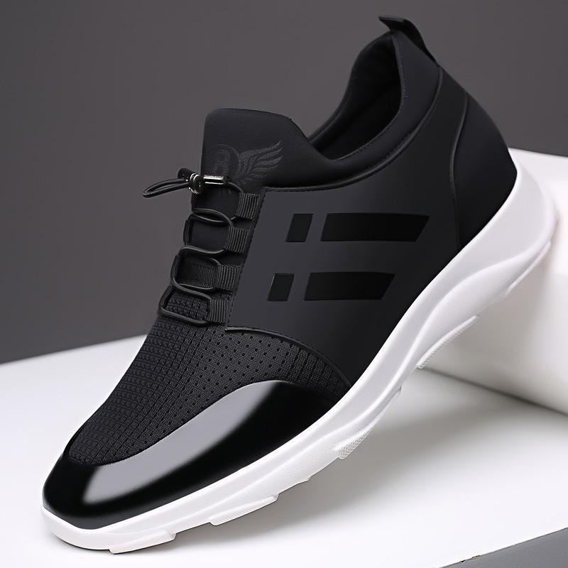 Chaussures de sport homme YI QILAI en En cuir - Ref 3420132