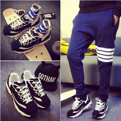 Chaussures de tennis jeunesse, 18-40 ans, &AMP-G tendance des jeunes - Ref 939645