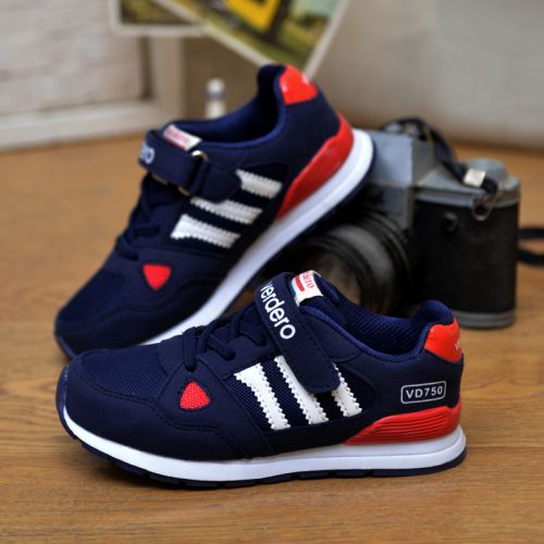 Chaussures de tennis enfants en cuir synthétique GLASS FLEET pour Toute saison - semelle caoutchouc Ref 1003