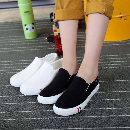 Chaussures de tennis enfants en toile pour Toute saison - semelle plastique Ref 1003160