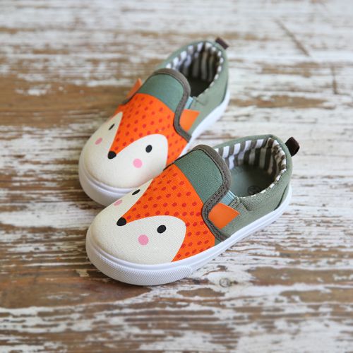 Chaussures de tennis enfants en toile pour Toute saison - semelle caoutchouc Ref 1003248
