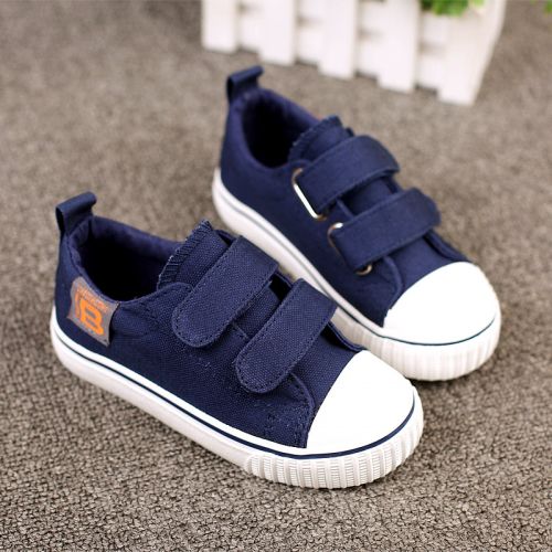 Chaussures de tennis enfants en toile pour printemps - Ref 1003425