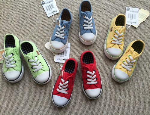 Chaussures de tennis enfants en toile pour printemps - semelle caoutchouc Ref 1003435