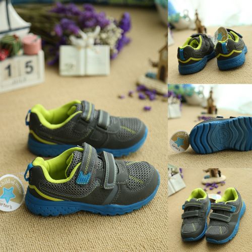 Chaussures de tennis enfants en tissu pour printemps - semelle caoutchouc Ref 1003492