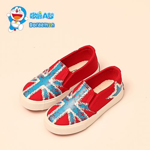 Chaussures de tennis enfants en toile DORAEMONA pour printemps - semelle caoutchouc antidérapant Ref 1003830