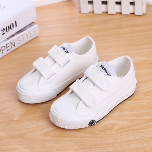 Chaussures de tennis enfants en toile WARRIOR pour printemps - semelle caoutchouc Ref 1003925