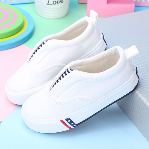 Chaussures de tennis enfants en toile SPONGEBOB SQUAREPANTS pour printemps - semelle caoutchouc Ref 1003947