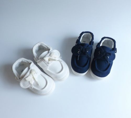 Chaussures de tennis enfants en tissu pour printemps - Ref 1004383