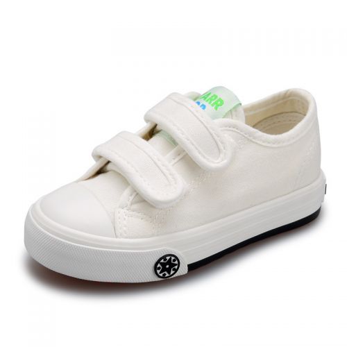 Chaussures de tennis enfants en toile WARRIOR pour printemps - semelle caoutchouc Ref 1004800