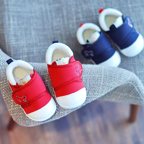 Chaussures de tennis enfants en toile pour printemps - semelle caoutchouc Wear Ref 1004811