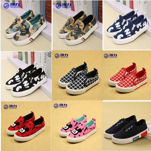 Chaussures de tennis enfants en toile WARRIOR pour printemps - semelle vulcanisation Ref 1004953
